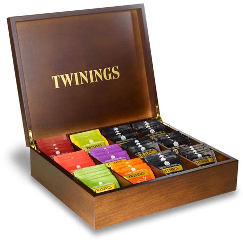 twinings metal tea box|twinings tea 10 pack.